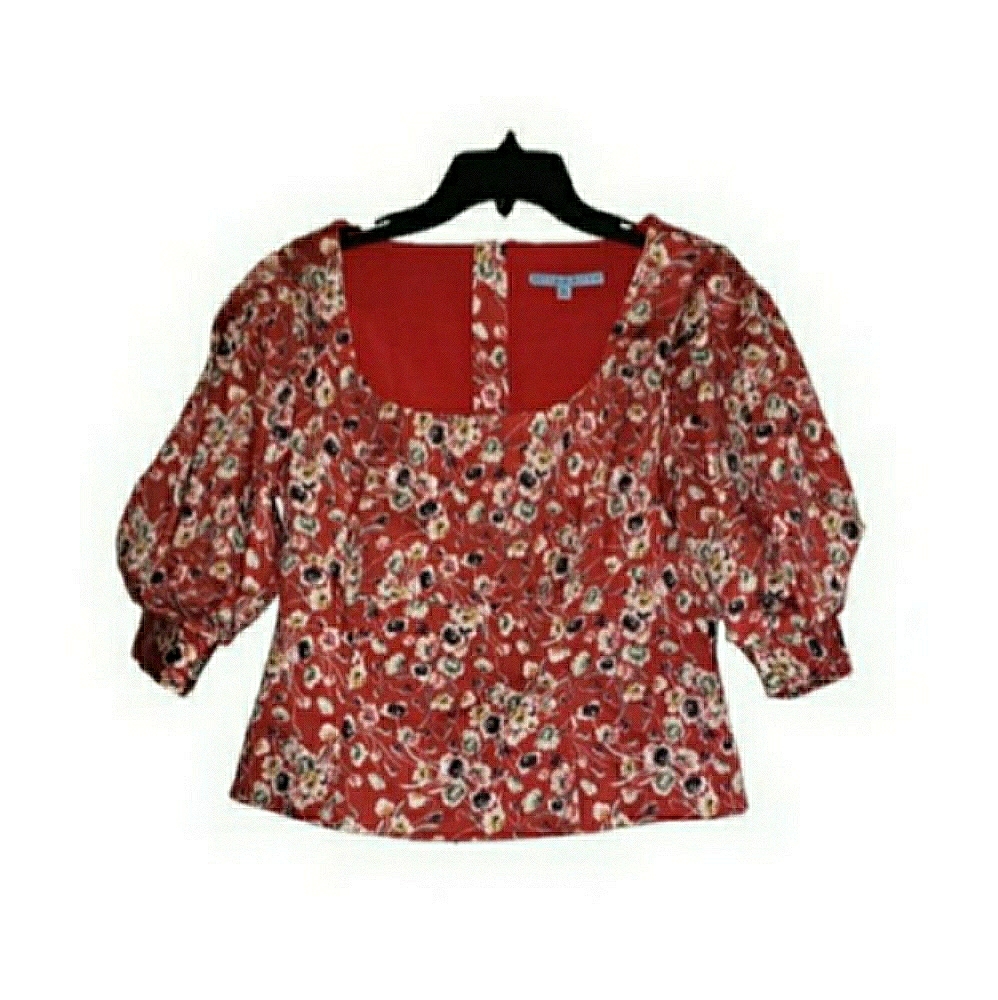 Antonio Melani floral top NWOT